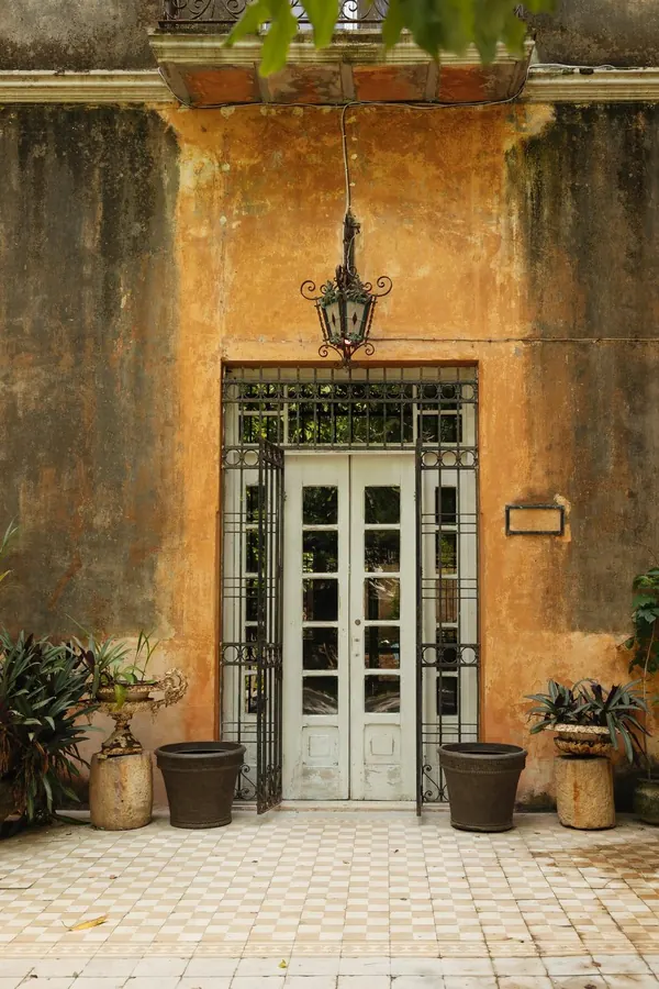 La puerta principal